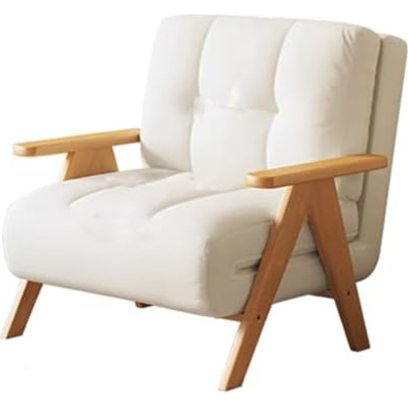 Sleeper Schlafsofa umwandelbare 3-in-1-Couch mit Klappbetten und 5-fach verstellbarer Rückenlehne für Wohnzimmer, Schlafzimmer, kleine Räume