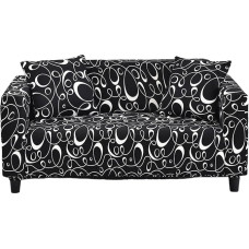 MeiDai 1PC triibuline diivanikate komplekt Elastne diivanikate diivanikatted elutoa lemmikloomadele L-kujuline diivan L-kujuline toolikate 1/2/3/4 istekohaga (värv : muster 24, suurus : 4-kohaline 235-300cm)