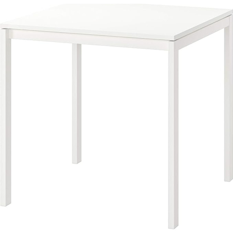 IKEA MELLTORP laud 75 x 75 cm valge