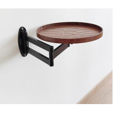 An der Wand montierter Klapptisch, Klapptisch, herunterklappbarer Wandschreibtisch für kleine Räume, schwebender Schreibtisch, Hängetisch, geeignet als Esstisch, Wohnzimmersofa, NA