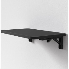 Wandmontierter Klapptisch für kleine Räume, platzsparend, funktional, zusammenklappbar, einfache Montage, schwimmender Wandschreibtisch, Wäscheklapptisch, Hängeschreibtisch, ideal für kleine Räume