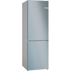 Bosch KGN362LDF Series 4 Fridge-Freezer, 186 x 60 cm, 218 L Cooling + 103 L Freezer, NoFrost Never Defrost Again, VitaFresh XXL Longer Fresh, LED Lighting Even Illumination