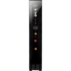 Amica WK 341 100-1 S Wine Fridge / Wine Temperature Cabinet / Black / Freestanding (Can Be Under-Assembled) / Max. 7 Bordeaux Bottles / VinoOptima System™