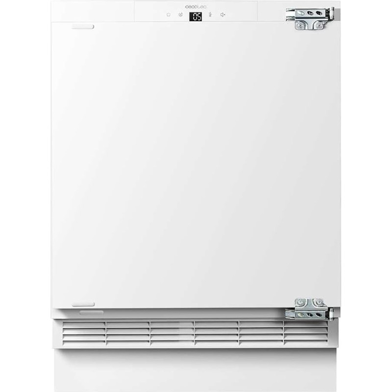 Cecotec Bolero Coolmarket TF BI 101 White E. Integrated Mini Freezer, 101 L, Display Touch and Fast Freezing, Reversible Door, Adjustable Temperature -14°C to -24°C