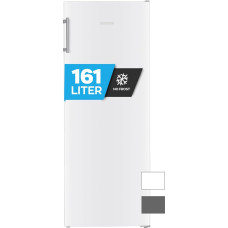 Heinrich´s Freezer 161L Volume, Freezer, No-Frost Protection, 3x Freezer Drawers, 2x Drawers, LED Display, Interchangeable Door Hinge, Alarm Function, Temperature: -14°C ~-22°C, Heinrich´s (White)
