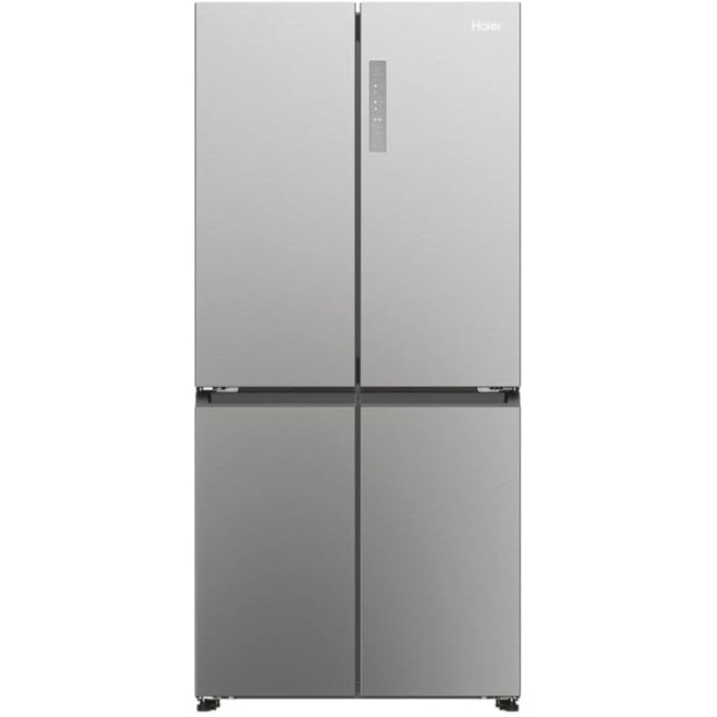 Haier HCR3818ENMM CUBE 83 SERIES 3 Fridge-Freezer Combination / 4 Door with Stainless Steel Front / Total No Frost / Inverter Compressor / XL-Slim-Line Air Surround