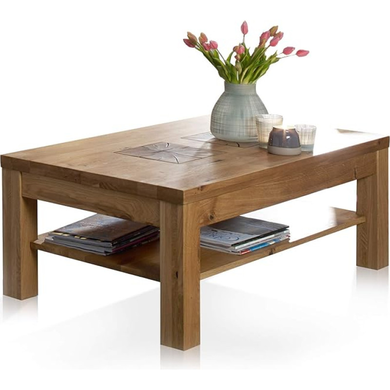 moebel-eins Winston kohvilaud täispuidust metsatammest 118cm