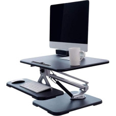 Reguleeritava kõrgusega seisev arvutilaua, kokkupandav töölaud kodukontorile, ergonoomiline tõstetabel, ruumi säästev töölaualahendus