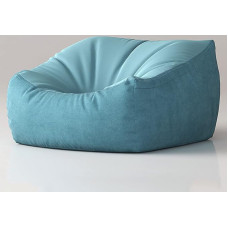 ArtsPavilion vaba aja diivan tool elutuba magamistuba rõdu nahast diivan Nap Lounge tool diivan mugav diivan laisk diivan laisk diivan toolid 75 x 75 cm sinine