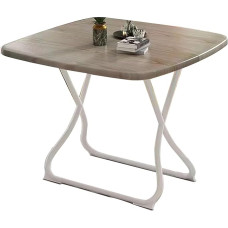 Kokkupandav laud, hommikusöögilaua komplekt 4 inimesele, ruumi säästev söögilaud, kaasaskantav, kokkupandav laud, väike kokkupandav laud, kodumööbel, kontorilaud, kaardilaua, suupistelaud (tumedat Elm,