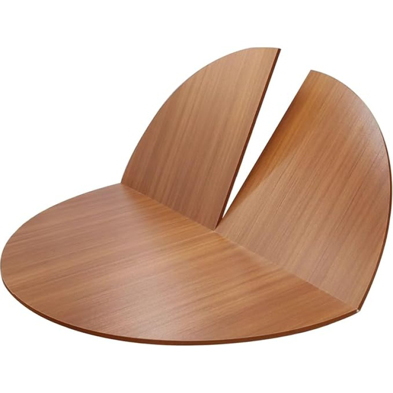 Runde Holztischplatte - 120 cm bis 240 cm Durchmesser, faltbares Design, einfach zu verstauen, Ersatz für runden Tisch, ideal für verschiedene Anlässe, keine Beine im Lieferumfang enthalten