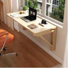 Wandtisch Klappbar Holz Wandtisch Klein Wandtisch Klappbar Wandtisch Klapptisch Esstisch Platzsparend für Küche Waschküche Restaurant