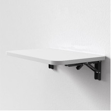 Schwebender Wandschreibtisch mit Aufbewahrungsregalen, faltbarer, platzsparender Schreibtisch für kleine Räume, ideal für Home Office und Waschküche