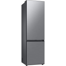 Samsung Bespoke RL38A7CGTS9/EG Fridge/Freezer, 203 cm, 387 inches, AI Control, Twin Cooling+, Auto Ice Maker, No Frost+, Digital Inverter Compressor, Stainless Steel Look