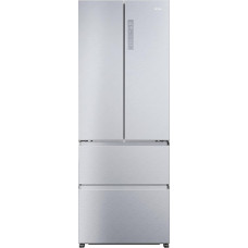 Haier French Door Fridge-Freezer Combination 70 cm Width I 446 L French Door Fridge, Freestanding I Double Door Fridge with Freezer, No Frost I LED, Touch Display I FD 70 Series 5 HFR5719ENMG