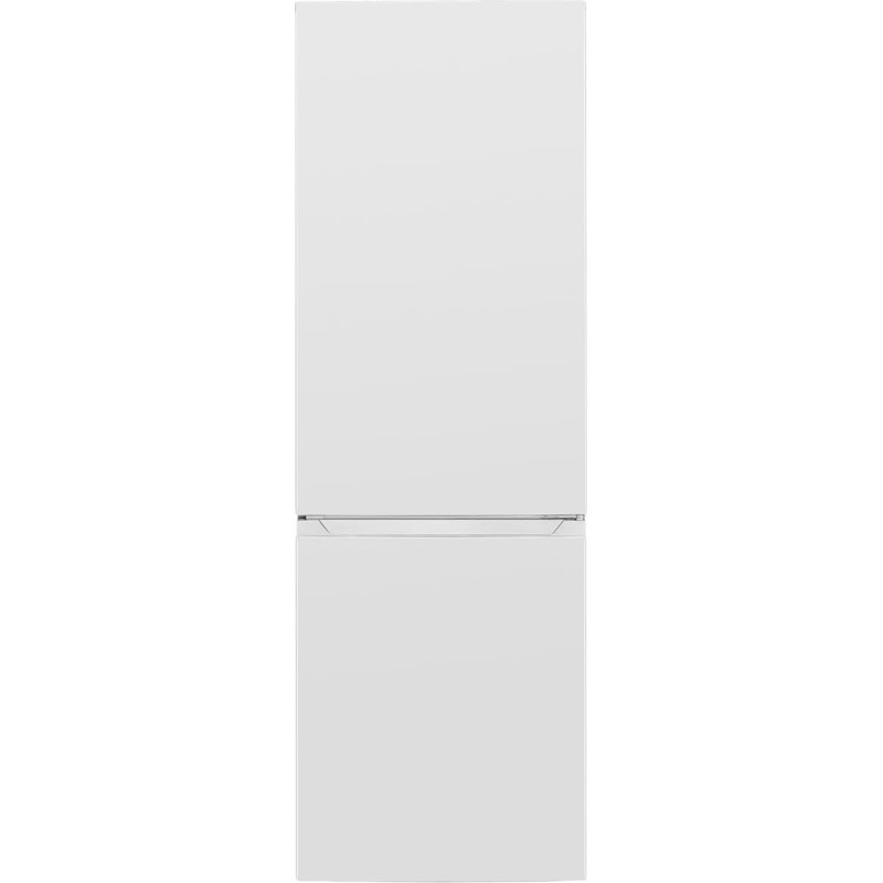 Bomann® XXL Fridge with Freezer Compartment 186 cm | 60 cm Wide | Fridge Freezer Freestanding | Fridge Freezer Combination 4 Shelves | Door Hinge Changeable | 40 dB | Refrigerator KG 7357 White