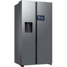 Samsung RS90F65EDTEF Side-by-Side Fridge-Freezer, AI Fridge with Freezer, 178 cm, 621 L, Ice/Water Dispenser with Water Tank, AI Home, Voice Control, Stainless Steel Look