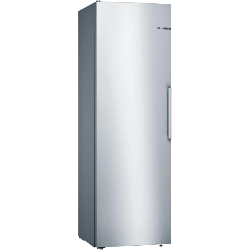 Bosch KSV36VLEP Series 4 Freestanding Fridge / E / 186 cm (73.22 inches) / 116 kWh per Year / Stainless Steel Look / 346 L / VitaFresh / EasyAccess Shelf
