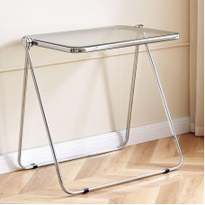 Kokkupandav salvlaud koos väljaheitega, TV salve ja tooliga Akrüül kaasaegne kokkupandav kohvilaud elutuppa magamistuppa kööki õuealale