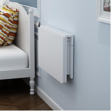 An der Wand montierter Küchentisch, weißes Holz | Klappbarer Esstisch mit Klappblatt, Eck-Computertisch für kleine Räume, Laptop-Schreibtisch, Nachttisch, Gaming-Workstation, 60 70 75 80 90