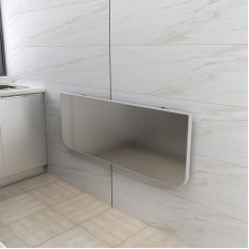 An der Wand montierter Klapptisch für die Küche, Frühstücksbartisch, Esstisch mit Klappblatt für kleine Räume, Schreibtisch für das Home-Office, die Garage, den Garten und die Waschküche, E