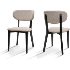 bis tool Rapsodi Köögitooli disain pakub kaasaegset elegantsi ja mugavust - kvaliteetne pöögipuit - must