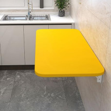 An der Wand montierter Klappschreibtisch, klappbare, an der Wand montierte Werkbank, schwebender Schreibtisch aus Holz, klappbarer, an der Wand montierter Klapptisch, platzsparend, einfach z