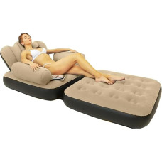 Rdxanc 5 in 1 konverteeritav täispuhutav diivanvoodi kokkupandav tool, mis sobib kasutamiseks siseruumides ja välistingimustes PVC-floogiga materjalidega