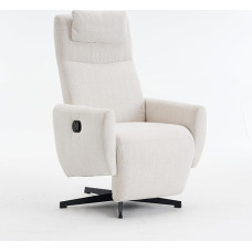 022 Mugav lamamistool lamamisfunktsiooniga - šenill TV tool koos jalatoega, pöörlev hooldustool ja tugitool elutuppa, kaasaegne diivan, beež