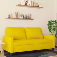 Jiangboyue-359205 2-istmeline diivan kollane 140 cm sametist