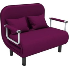 Üksik diivanvoodi kokkupandav kaasaskantav padi Lounge diivan elutoa mööbel lilla 60cm