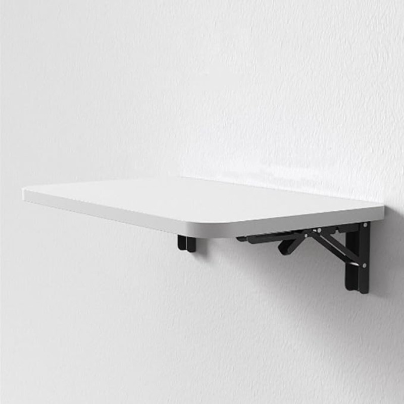 Schwebender Wand-Klapptisch für kleine Räume, platzsparend, zusammenklappbarer Tisch für Waschküche, Schlafzimmer oder Büro, funktionales faltbares Design