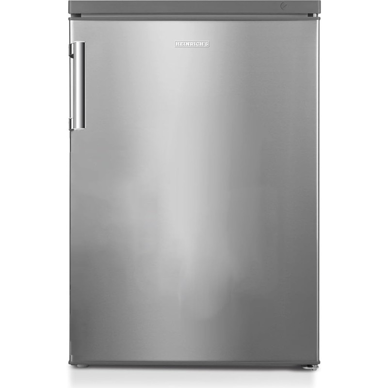 Heinrich´s Freezer, 85 Litres, Mini, Temperature: -18 °C ~ -38 °C, Freezer, 3 x Freezer Drawer, Continuous Temperature Control, Airflow, Interchangeable Door Hinge, inox