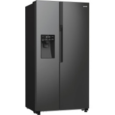 Gorenje NRR9185ESBXL Side by Side Fridge-Freezer, NoFrost Plus, Inverter Compressor, Water and Ice Cube Dispenser, SensoTech, 178.6 cm, Fridge Capacity 376 L, Freezer Capacity 190 L, Black