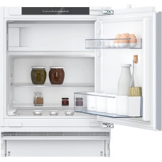 Neff KU2222FD0, N 50, Compact Undermount Fridge with Freezer, 82 x 60 cm, Total Net Capacity: 110 L, 35 dB, Flat Hinge, Fridge Capacity: 93 L, Freezer Capacity: 17 L
