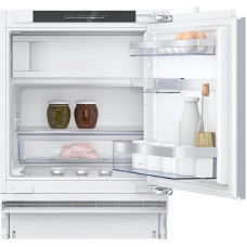 NEFF KU2223DD0 N 70 Compact Undermount Fridge with Freezer, 82 x 60 cm, Total Net Capacity: 110 L, 35 dB, Flat Hinge with Soft Feed, Fridge Capacity 93 L