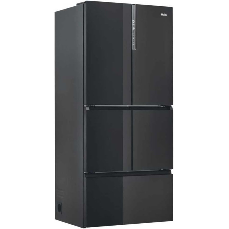 Haier HFF-750CGBJ Fridge-Freezer / 488 Litres / Antioxidant Zone / ABT / Switch Zone / Ice Cube / Side by Side Black Glass