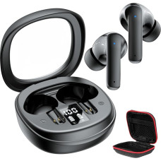 Juhtmevabad kõrvaklapid iPhone 15 Pro Max 14 13 Pixel 8a 8 7a, kõrvaklapid juhtmevabad Bluetooth 5.3 koos LED ekraaniga 50 tundi USB C kõrvaklapid ENC mikrofoniga Samsung A15 A25 A55 A35 A54 jaoks