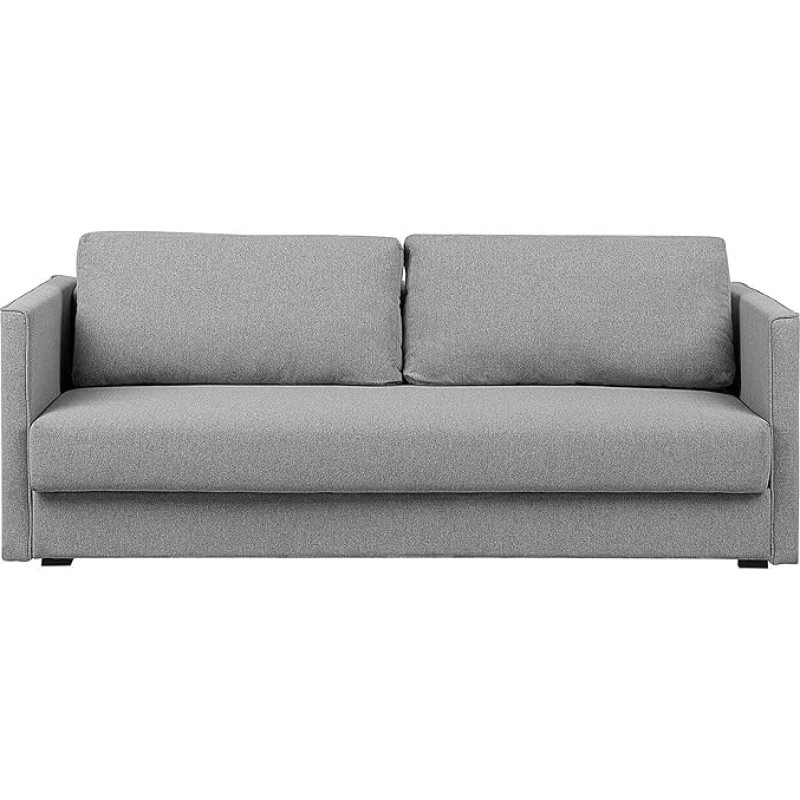 Eksjo 3-kohaline diivanvoodi kangas Hall koos voodikasti lamedate käetugedega Sirge