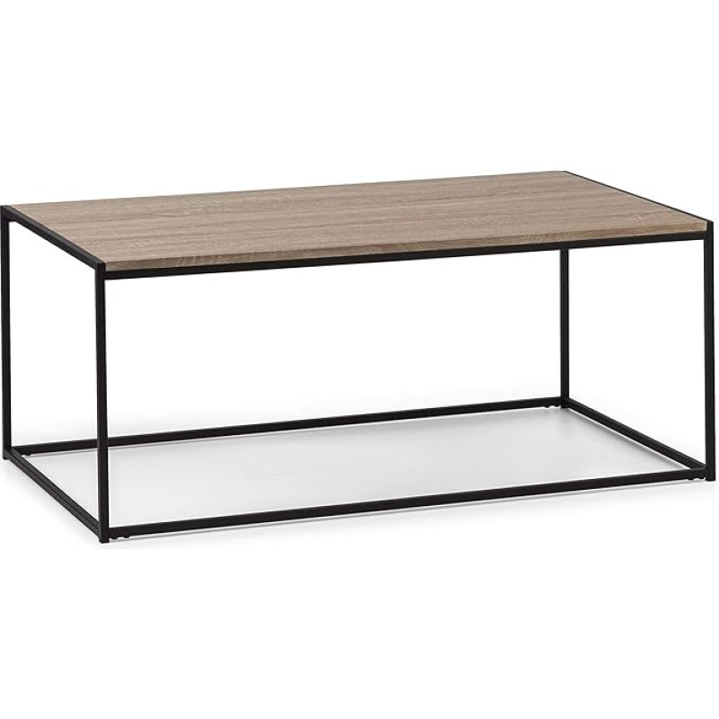 Julian Bowen Tribeca kohvilaud, metall, must