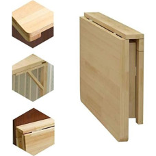 Klapptisch zur Wandmontage, Klappbarer Esstisch, Klappbarer Wäschetisch aus Holz, Schwebender Schreibtisch, Klappbarer Schreibtisch, Computertisch, Wandmontage, Schreibtisch, Werkbank für d