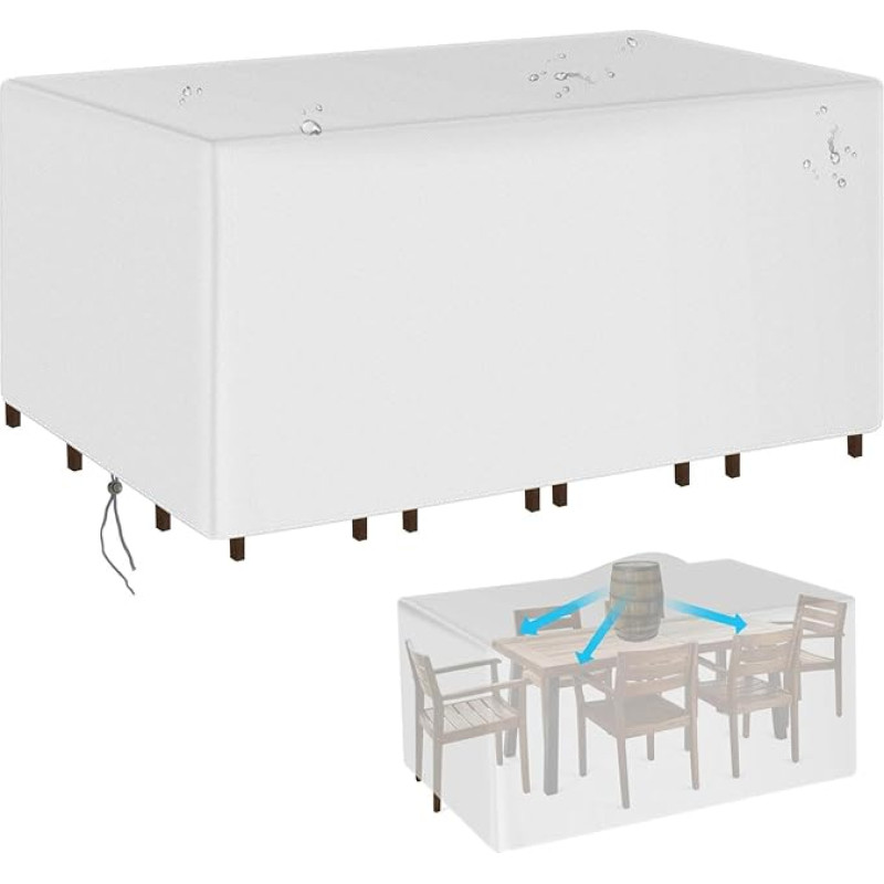 Zusammenklappbarer abnehmbarer Küchen-Esstisch 102,5 x 76 x 73 cm mit 2 Tropfenblättern, Spanplatte, Melamin-Esstisch für Esszimmer