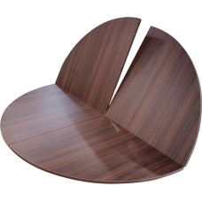 Runde Holztischplatte - 120 cm bis 240 cm Durchmesser, faltbares Design, einfach zu verstauen, Ersatz für runden Tisch, ideal für verschiedene Anlässe, keine Beine im Lieferumfang enthalten