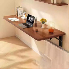 Klapptisch Platzsparender, wandmontierter Klapptisch. Vielseitiger schwebender Schreibtisch für Küche, Esszimmer, Home-Office und Waschküche. Einfache Installation, perfekt für kleine Räume.