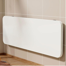 Weiß wandmontierter faltbarer Esstisch platzsparend und einfach zu installieren mehrere Stile verfügbar Starke Tragfähigkeit ideal für Wohnzimmer, Schlafzimmer und Küche