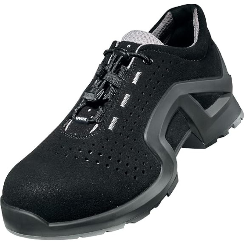 Uvex 1 x X-Tended Support Work Shoes - Safety Shoes S1 SRC ESD - Black