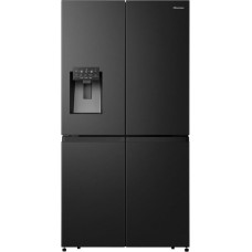 Hisense RQ760N4SBFE Cross Door/WiFi/584 l/Energy Efficiency: D/37 dB/Total No Frost/My Fresh Choice/Ice & Water Dispenser/Premium Flat Door Design/Metal Tech Cooling/Super Freeze/HxWxD: 178.5 x 91.4 x