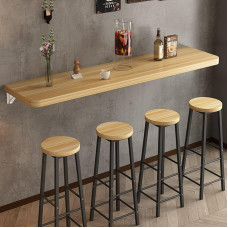 Kokkupandav seinalaud kokkupandava lehega, tööstuslik kokkupandav seinatöölaud, kokkupandav seisev laud, kokkupandav rippuv töölaud, kokkupandav töölaua pikendus (beež, 80 x 40 cm)