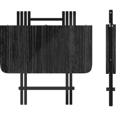 ZEQFEMKL Klapptische für die Küche, tragbarer Faltbarer Esstisch, platzsparender Klapptisch für die Küche, Wohnmobiltisch, 100 x 60 cm