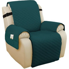 KXAOXGRC Diivanite käetugede kaitsekatted, 1 komplekt diivanikate, eemaldatav lastematt, tugitooli istuja, mööbli kaitse, kaitsekatted, pestavad käetugede katted (roheline, väike)